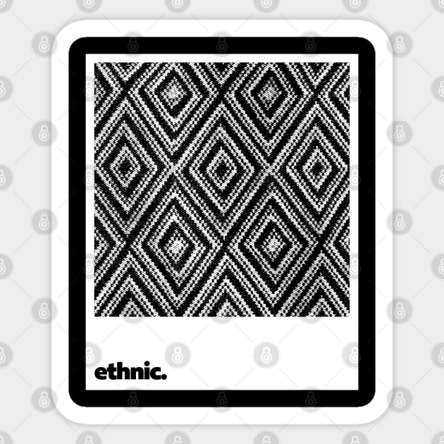 Ethnic Sticker by sagitaerniart